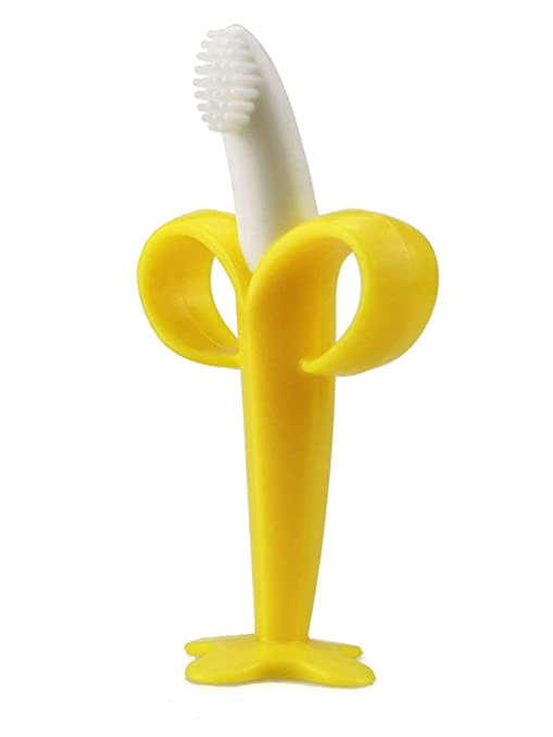 Banana Baby Silicone Toothbrush