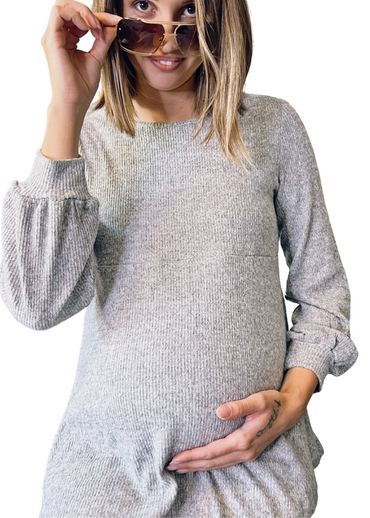 Long- Sleeve Maternity Jersey